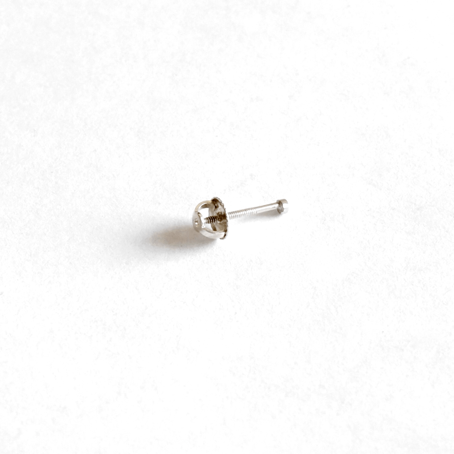 Threaded post and ear nut only THIS IS NOT An Earring ***Add On*** Post and earback Customize earrings Solid Sterling Silver 925