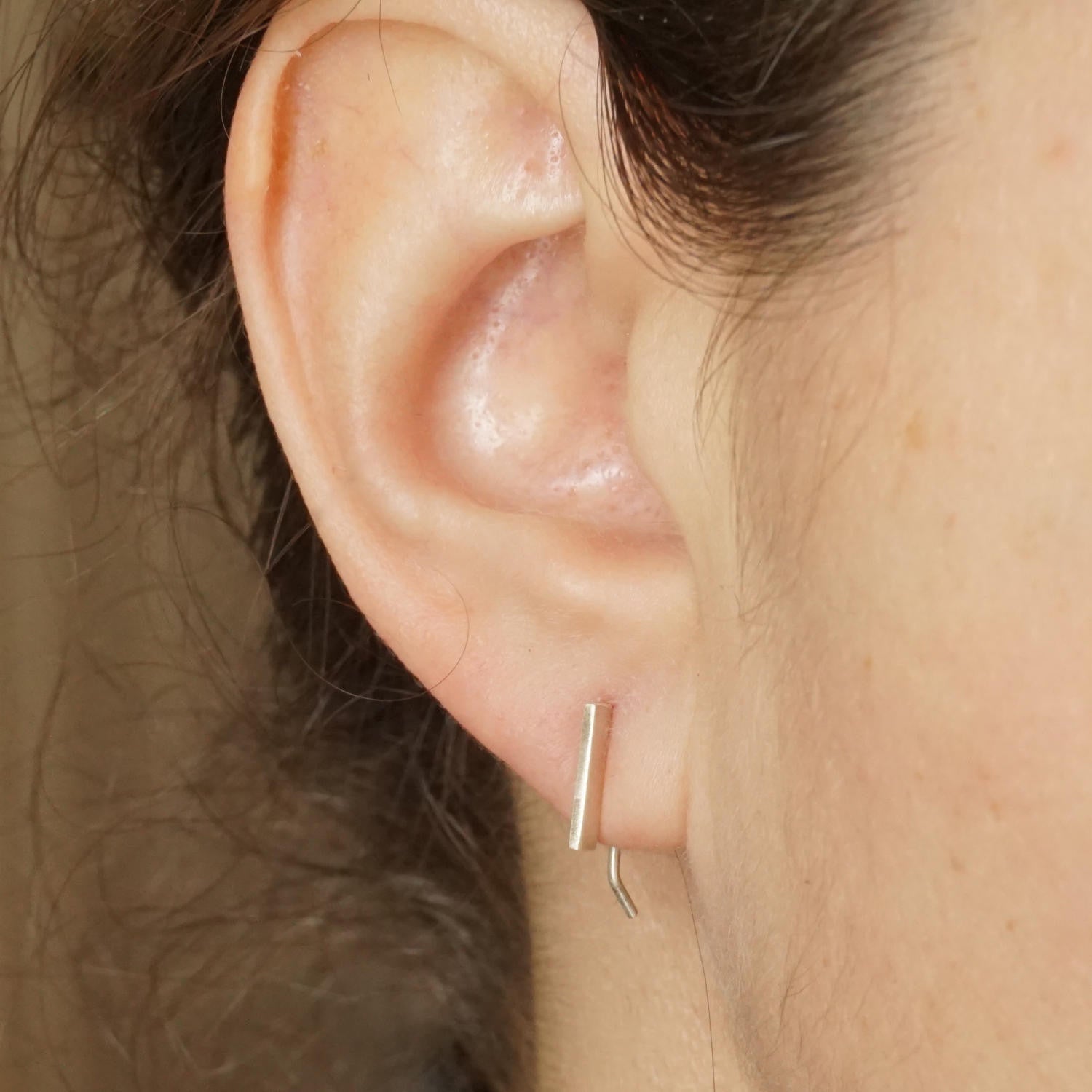 Modern Minimalist Designed Hand-Made Geometric Studs Come as a Set or Individually  - 0265 - Virginia Wynne Designs