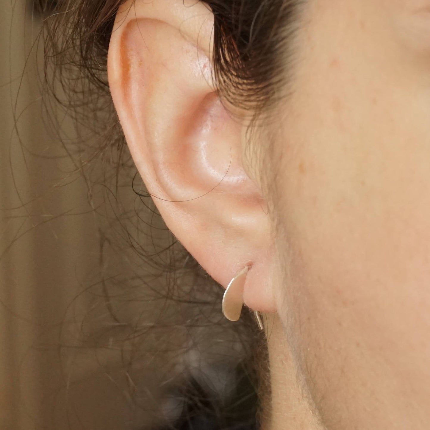 Modern Minimalist Designed Hand-Made Geometric Studs Come as a Set or Individually - 0265 - Virginia Wynne Designs