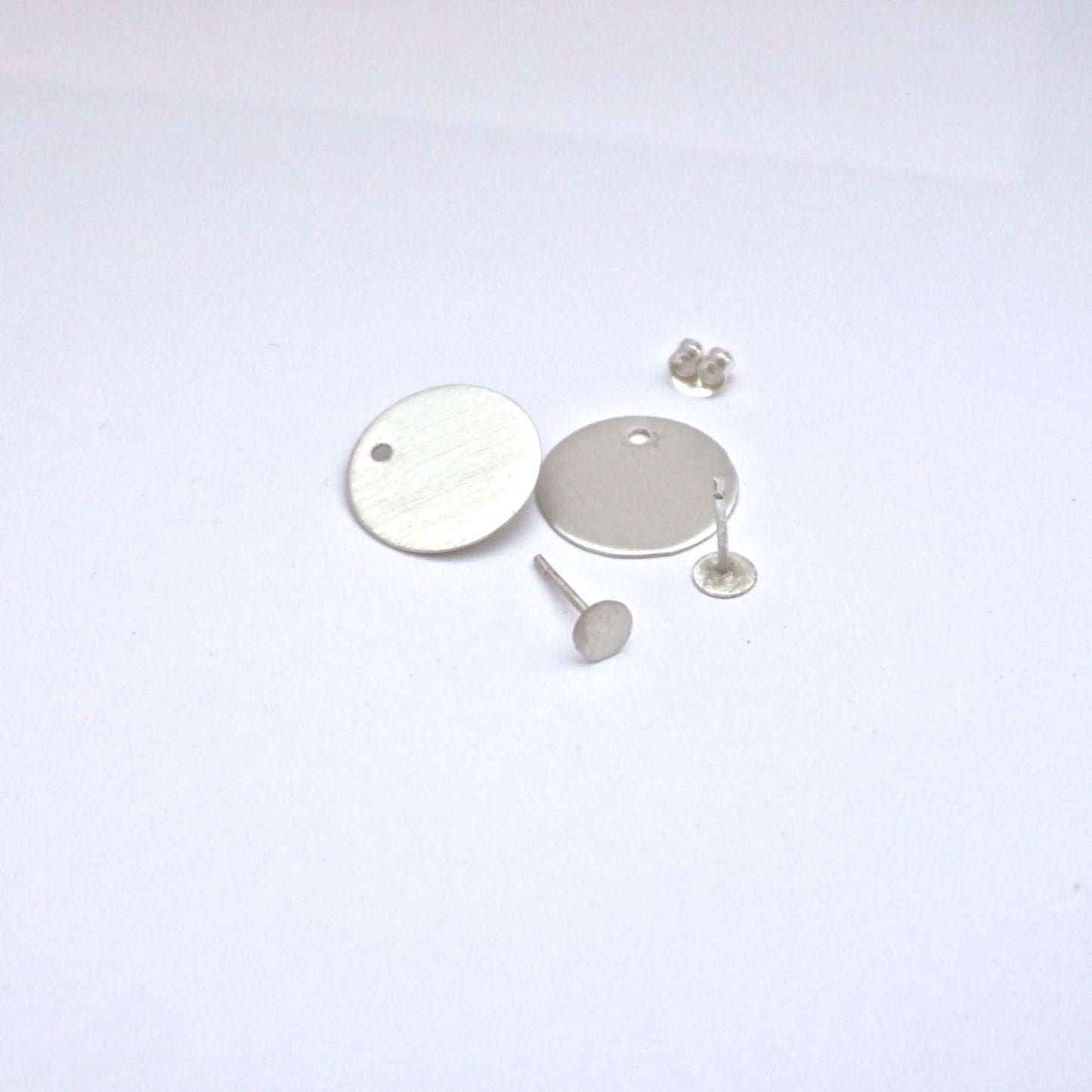 Chic Modern Hand-Made Circle Ear Jacket Stud Earrings - 0094 - Virginia Wynne Designs