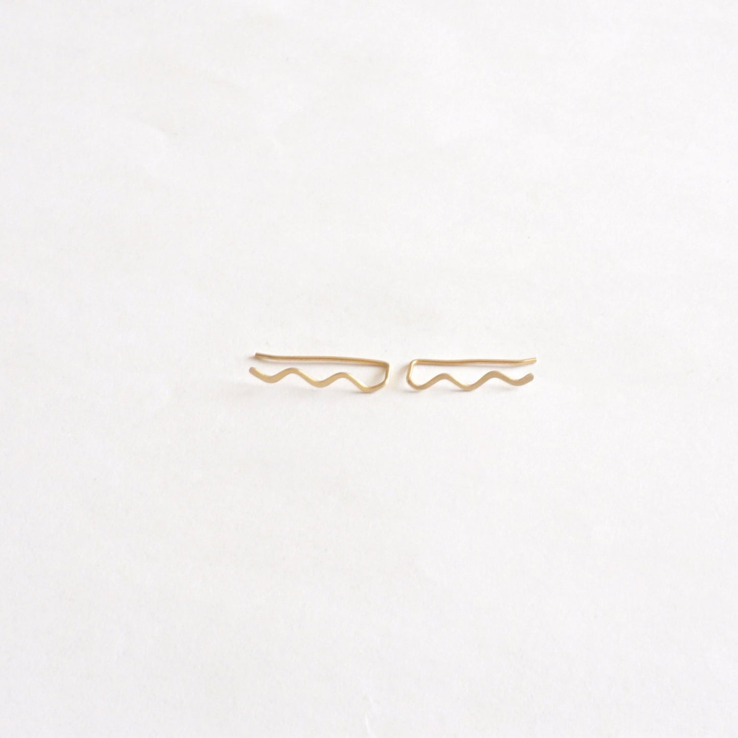 Classic Wave Adjustable Ear Climbers - 0205 - Virginia Wynne Designs