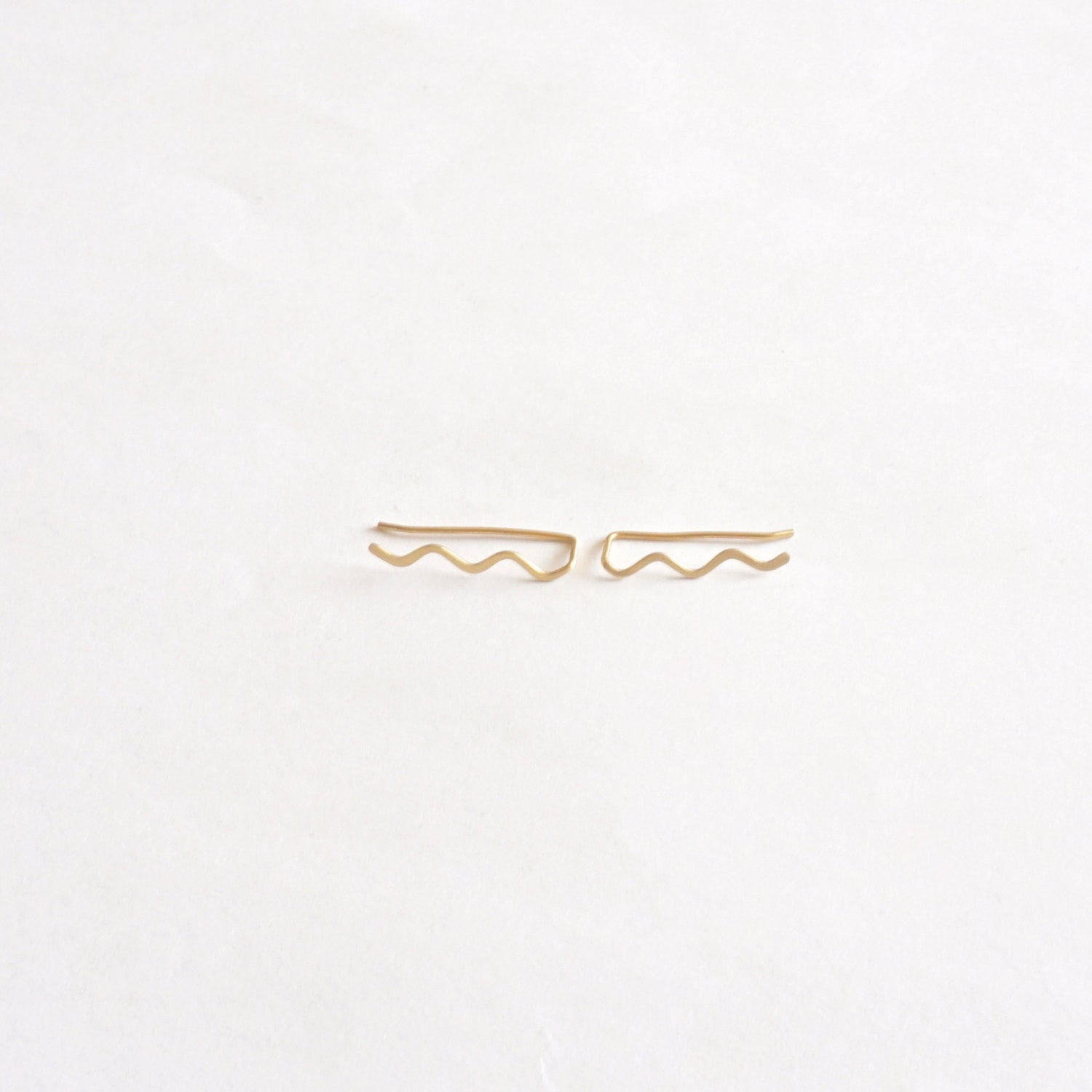 Classic Wave Adjustable Ear Climbers - 0205 - Virginia Wynne Designs