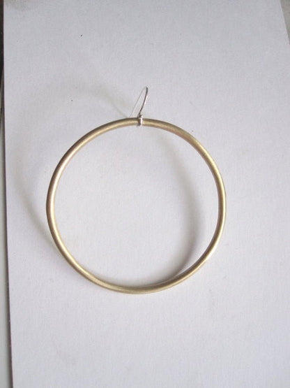 Classic and Elegant Open Handmade Hoop Earrings in Different Sizes - 0074 - Virginia Wynne Designs