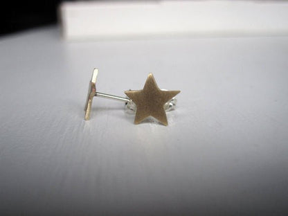 Chic, Simple Yet Fun Hand-Crafted Star Stud Earring - 0036 - Virginia Wynne Designs
