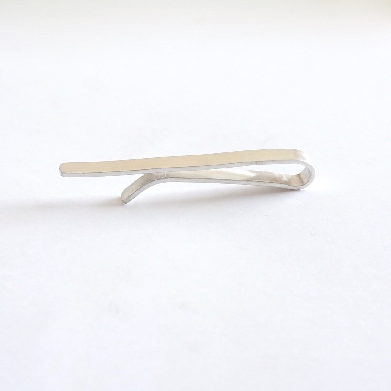 Classic 2.25" Sterling Silver Tie Clip - Simple Yet Elegant - 0226 - Virginia Wynne Designs