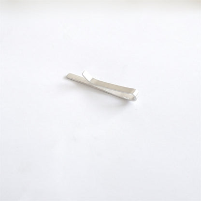 Classic 2.25" Sterling Silver Tie Clip - Simple Yet Elegant - 0226 - Virginia Wynne Designs