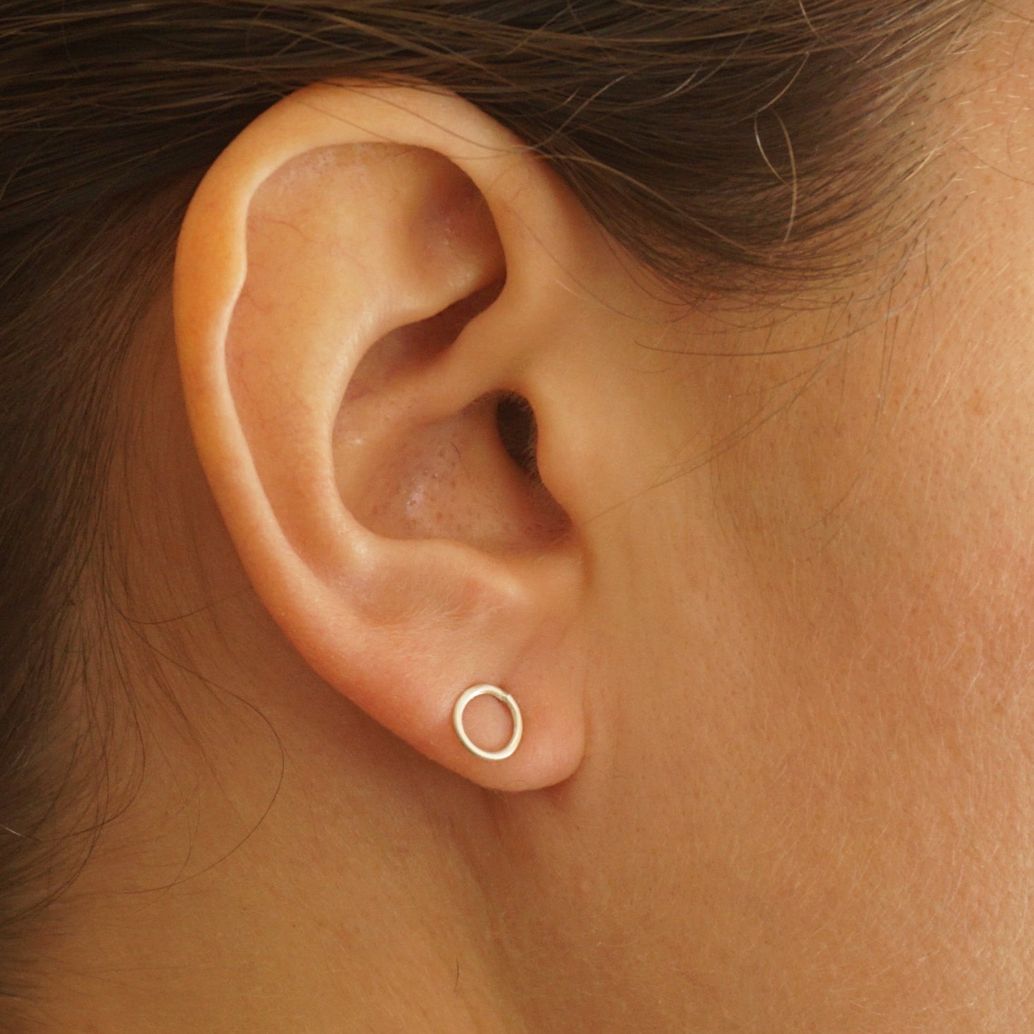 Fun and Cool Hugs and Kisses (X's & O's) stud earrings - 0251 - Virginia Wynne Designs