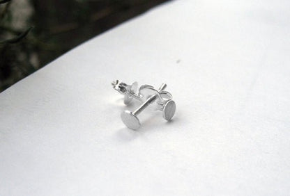 One Of Our BESTSELLERS - Classic, Elegant Sterling Silver Stud Earrings - 0026 - Virginia Wynne Designs