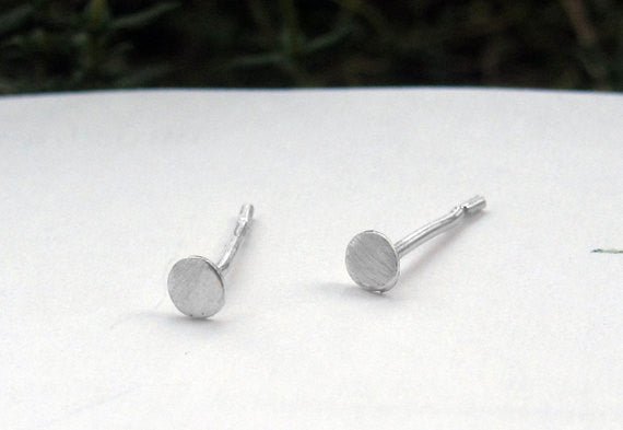One Of Our BESTSELLERS - Classic, Elegant Sterling Silver Stud Earrings - 0026 - Virginia Wynne Designs