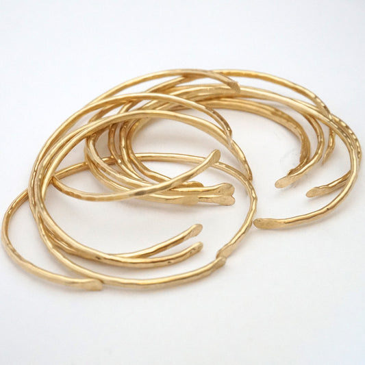 Classic Stacking Bracelets! Affordable Hand-Made Adjustable Boho Bangle Bracelets - 0079 - Virginia Wynne Designs