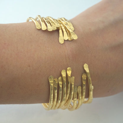 Classic Stacking Bracelets! Affordable Hand-Made Adjustable Boho Bangle Bracelets - 0079 - Virginia Wynne Designs