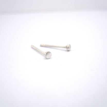 Elegant And Distinctive Hand-Made Circle Stud Earrings - 0139 - Virginia Wynne Designs