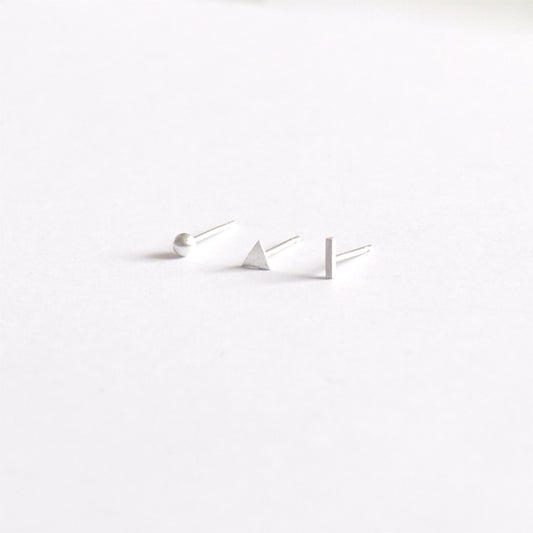 Distinctive and Well Designed Mismatched Stud Earrings - 0219 - Virginia Wynne Designs
