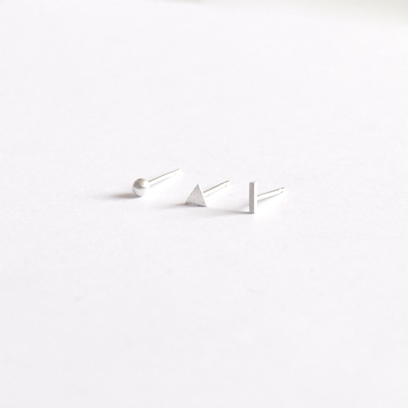 Distinctive and Well Designed Mismatched Stud Earrings - 0219 - Virginia Wynne Designs