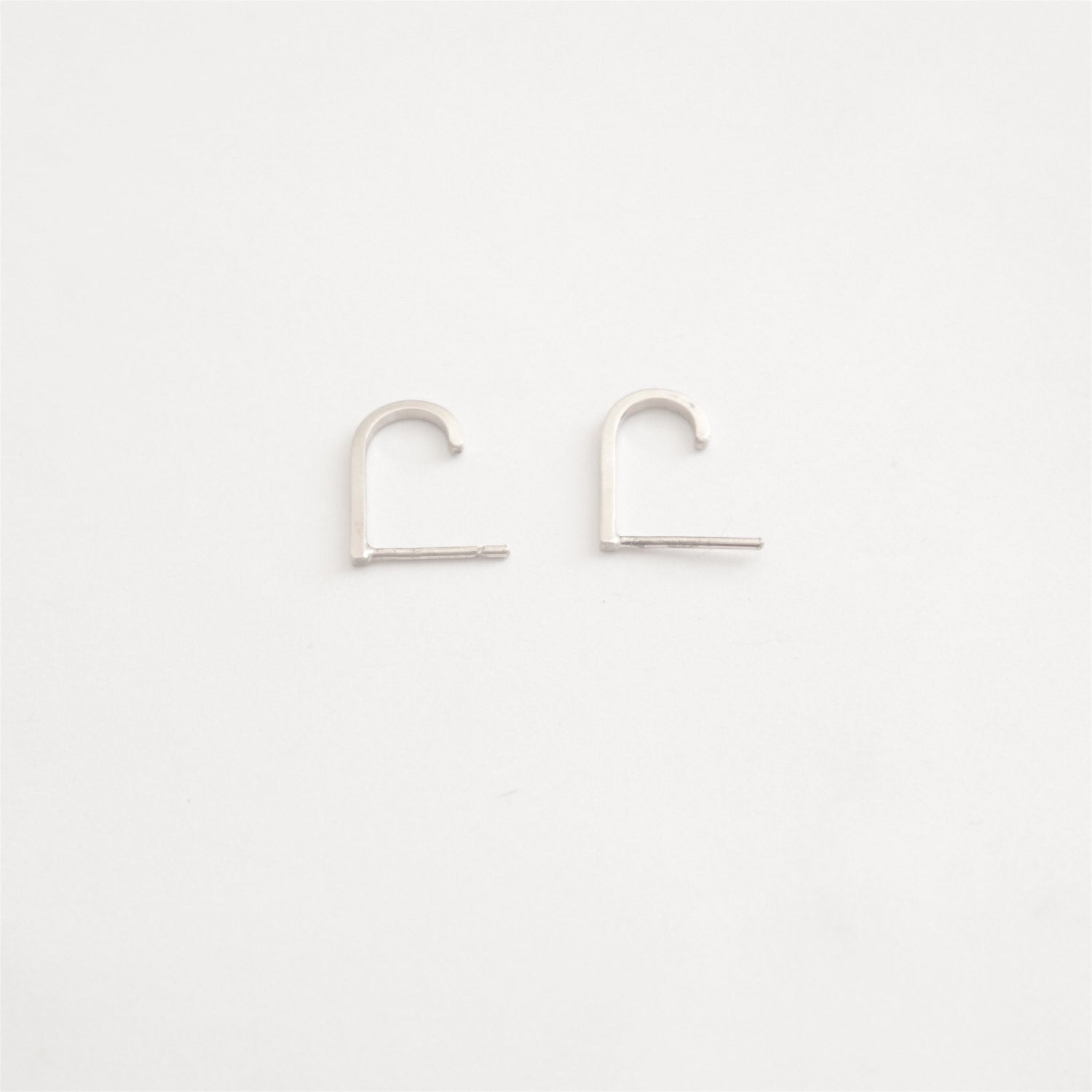 Contemporary and Distinctive - Hand-Crafted Square Suspender Earrings - 0229 - Virginia Wynne Designs