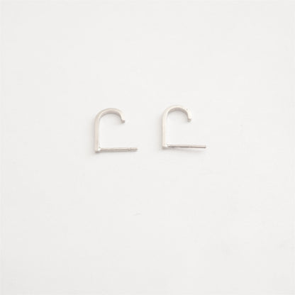 Contemporary and Distinctive - Hand-Crafted Square Suspender Earrings - 0229 - Virginia Wynne Designs